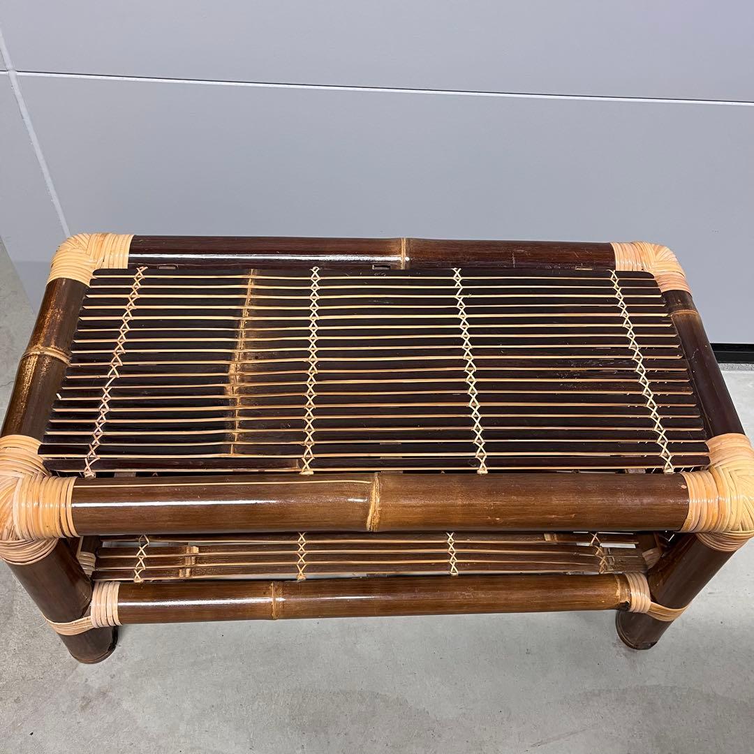 アジアン家具 バンブー 棚 テーブル 椅子 アンティーク