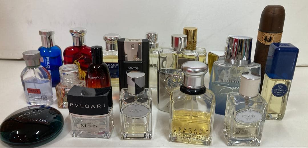 香水 まとめ売り カルティエ ブルガリ 他
