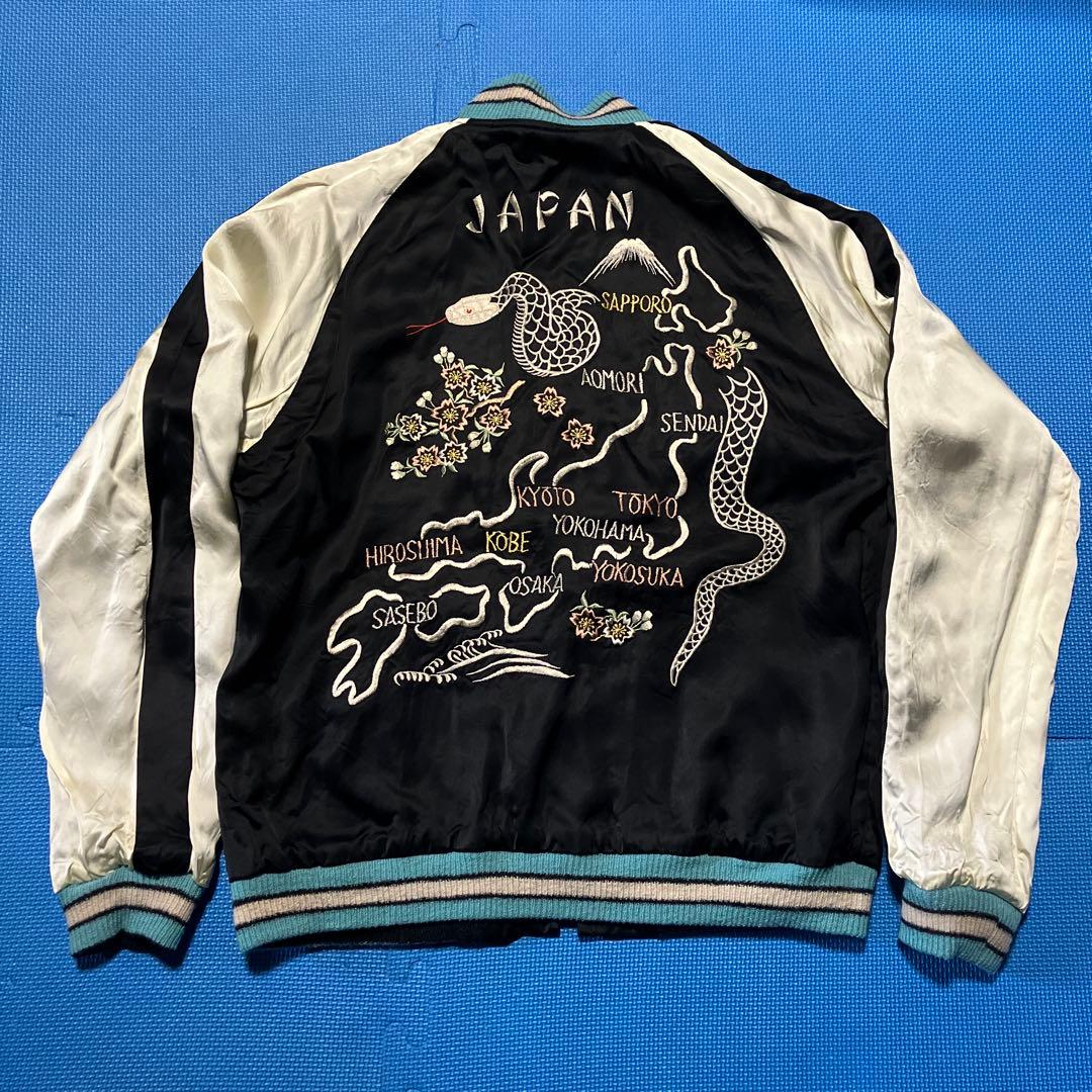 新品 テーラー東洋 60周年 スカジャン 白蛇 大 TT15712-119 港商