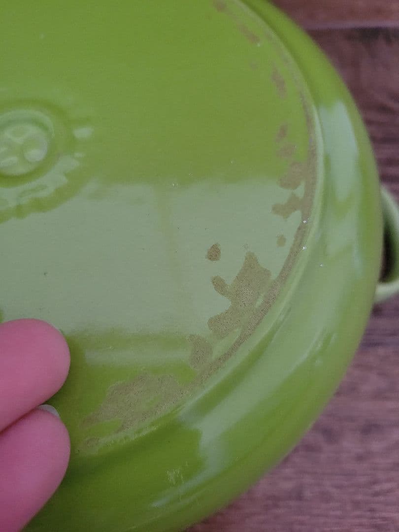 LE CREUSET ルクルーゼ 両手鍋 ココットロンド 20 グリーン