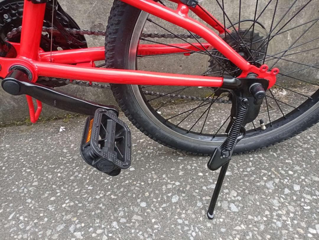 Discovery 折りたたみ自転車 20インチ black/red