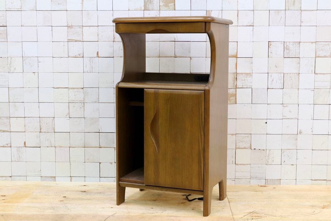 GMFK131○karimoku / カリモク 電話台 FAX台 木製 リビング