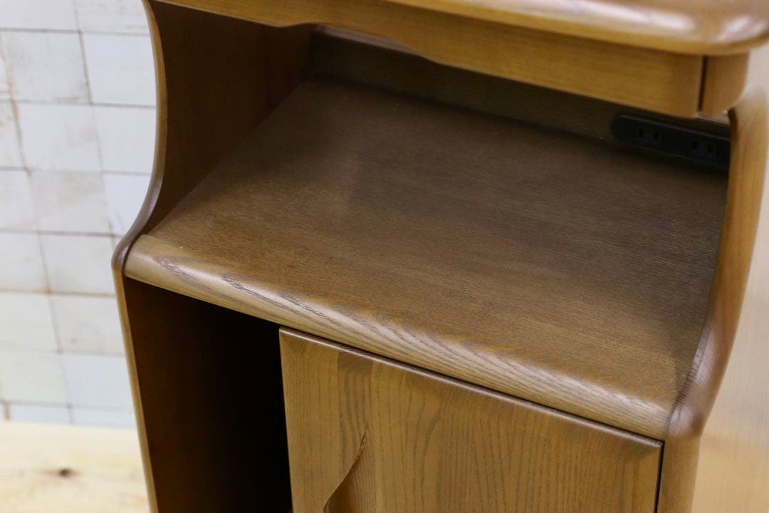 GMFK131○karimoku / カリモク 電話台 FAX台 木製 リビング