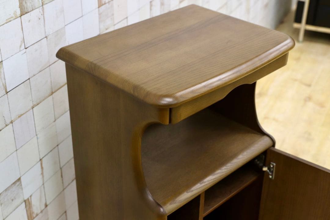 GMFK131○karimoku / カリモク 電話台 FAX台 木製 リビング