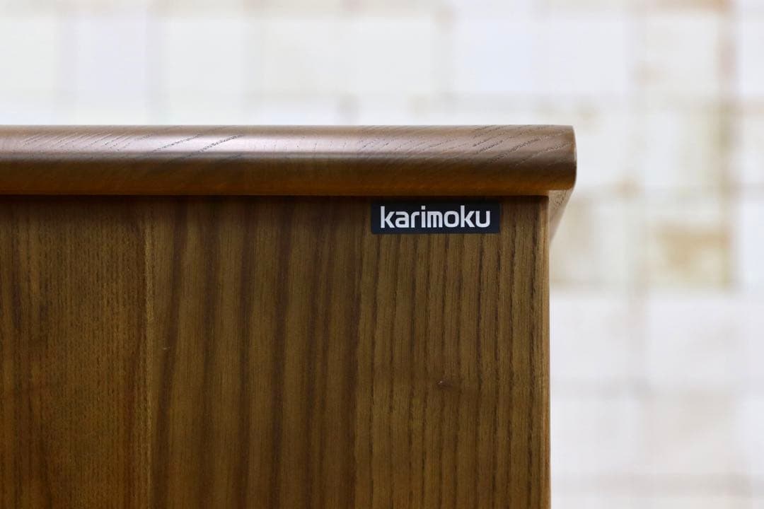 GMFK131○karimoku / カリモク 電話台 FAX台 木製 リビング