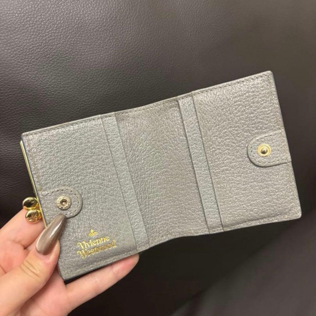 Vivienne Westwood グレー 二つ折り財布