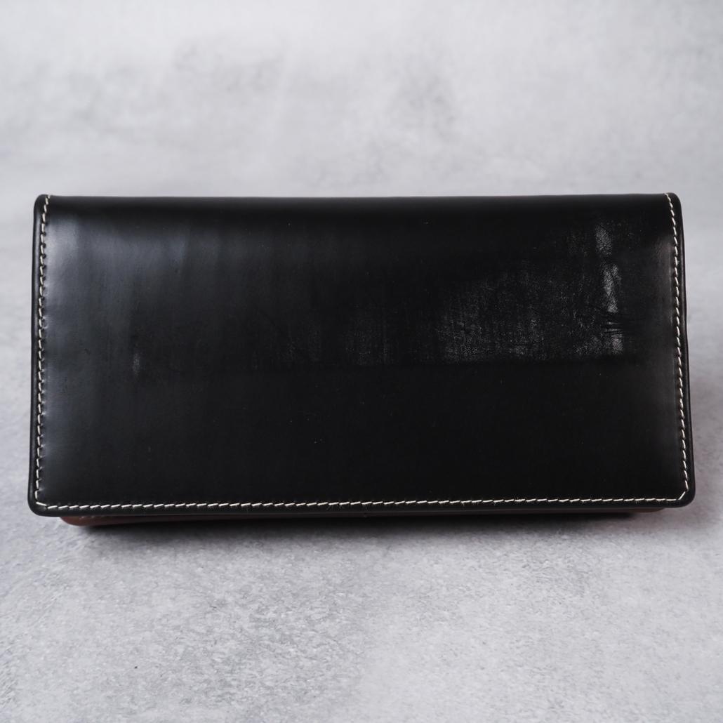 ブルーム有り 美品 Whitehouse Cox S1247 長財布 廃盤品 黒