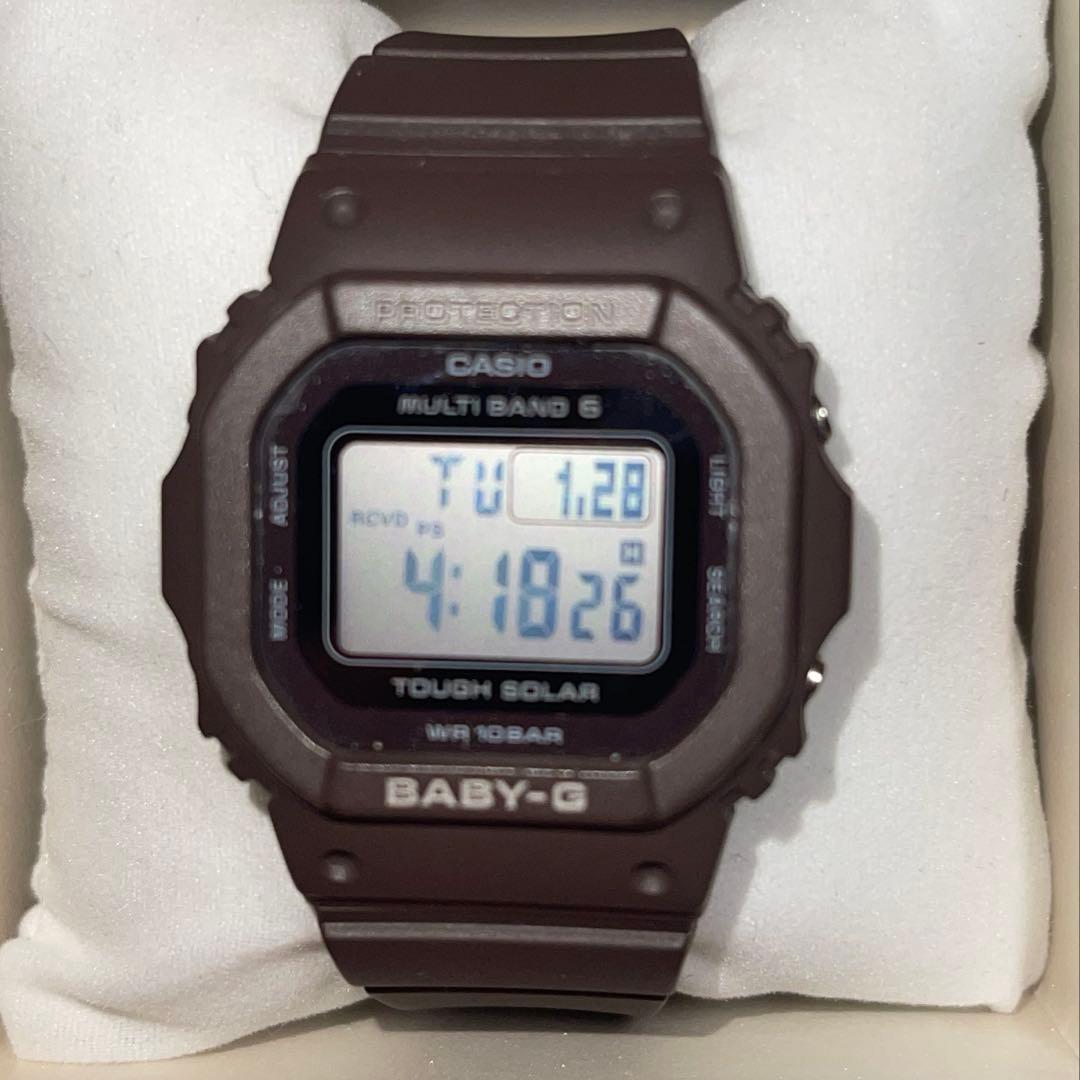 国内正規品　電波ソーラー BGD-5650-5JF レディース ブラウン