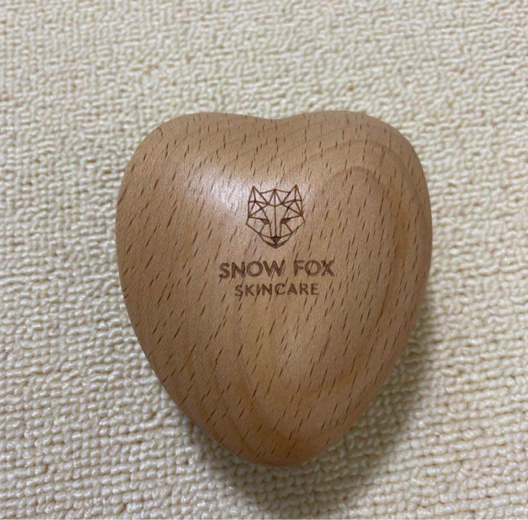 【美品】スノーフォックススキンケア ハートカッサブラシ 箱無し