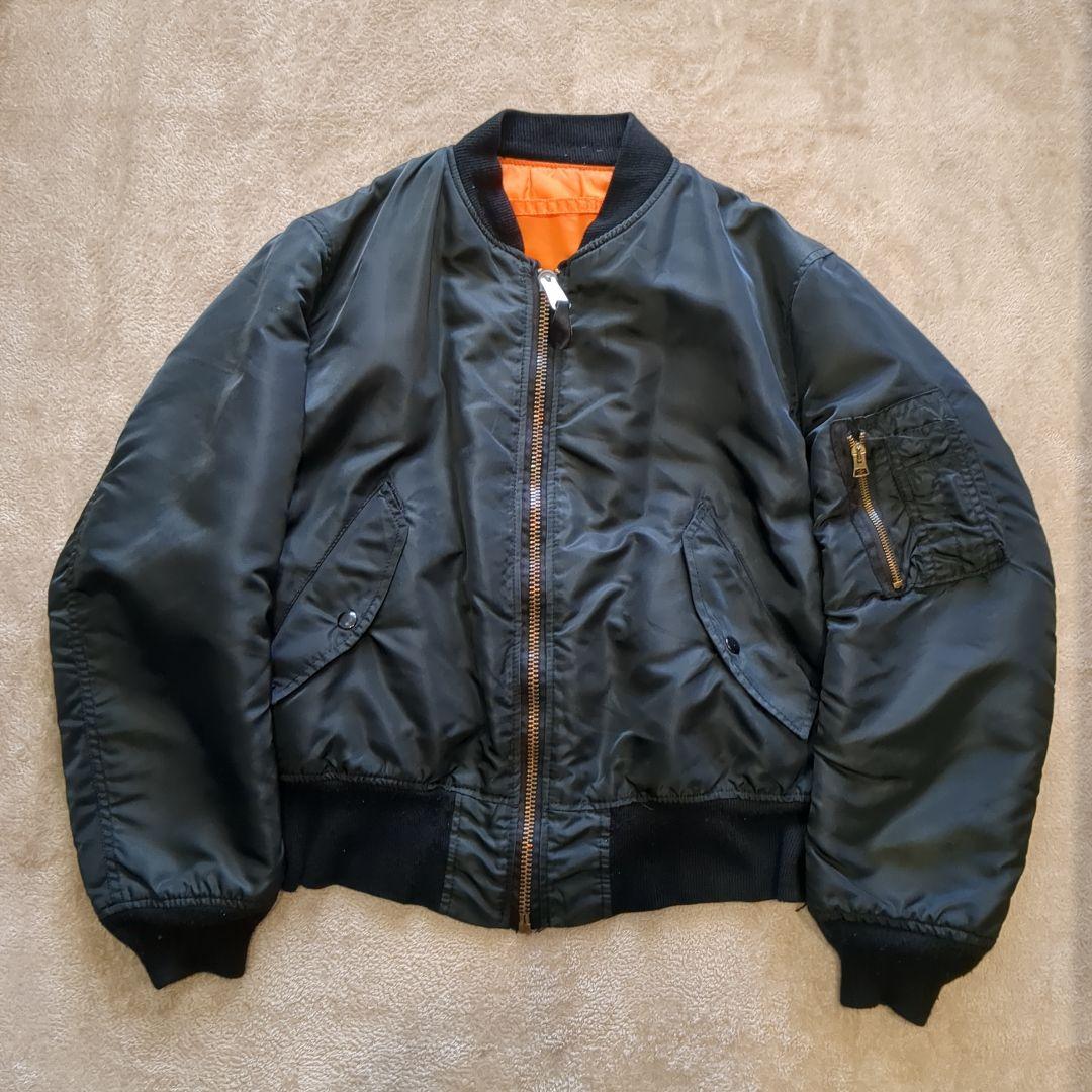 ケ*ャ様 90年代 00年代 美品　ALPHA　アルファ　МＡ1 ブラック　アメ