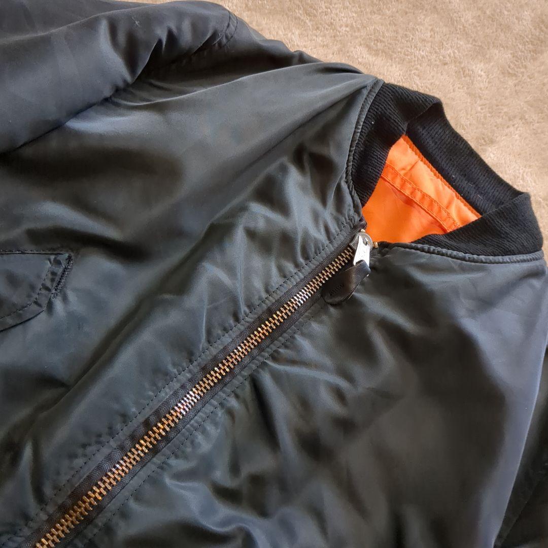 ケ*ャ様 90年代 00年代 美品　ALPHA　アルファ　МＡ1 ブラック　アメ