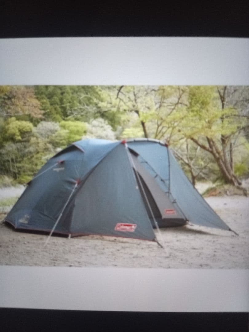 Coleman タフワイドドーム IV 限定カラー　グレー　マットセット付きです