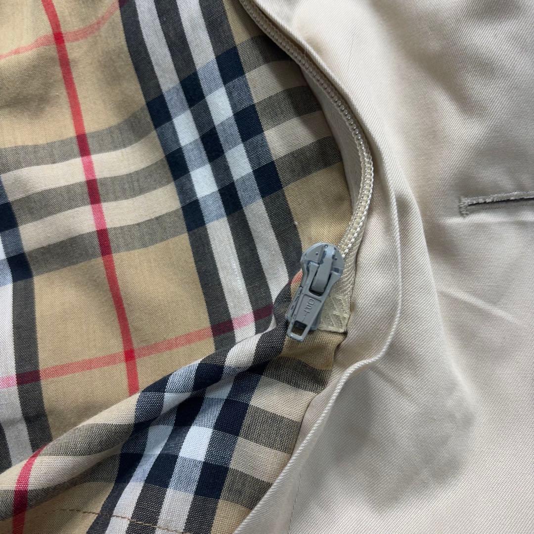 バーバリー 英国製 ハニーベージュ トレンチコート ノバチェック 大きいサイズ