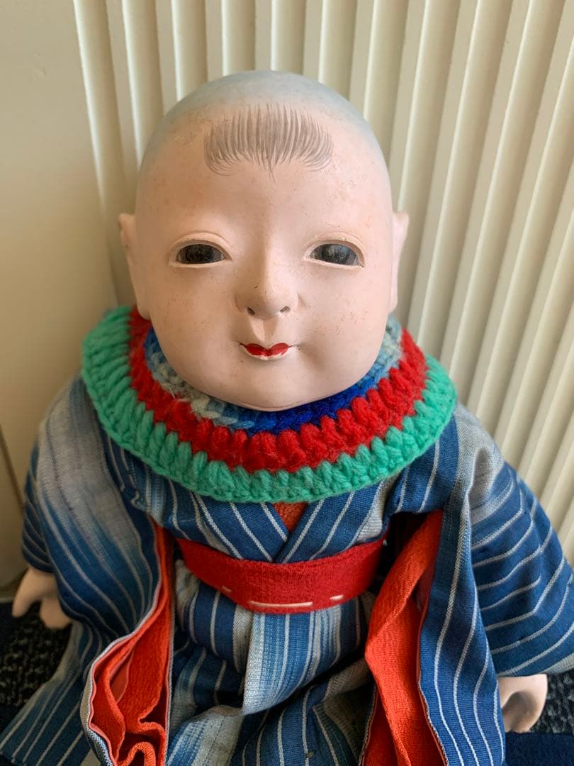 明治時代　市松人形　③ アンティーク　骨董