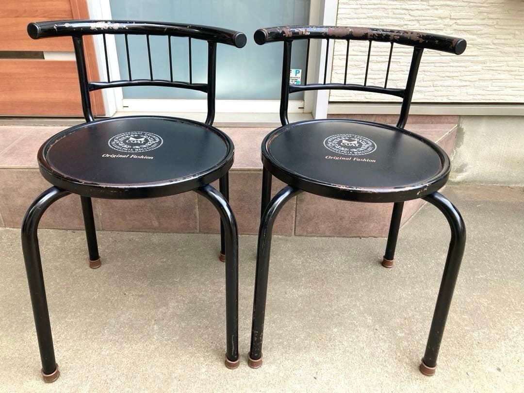 80年代 ビンテージ COAT 2人掛け ダイニングテーブル 昭和 旧車 当時物