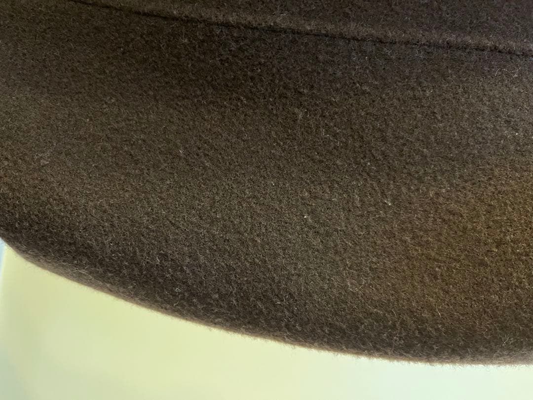 enof wool rever gawn coat ブラウン　サイズ1