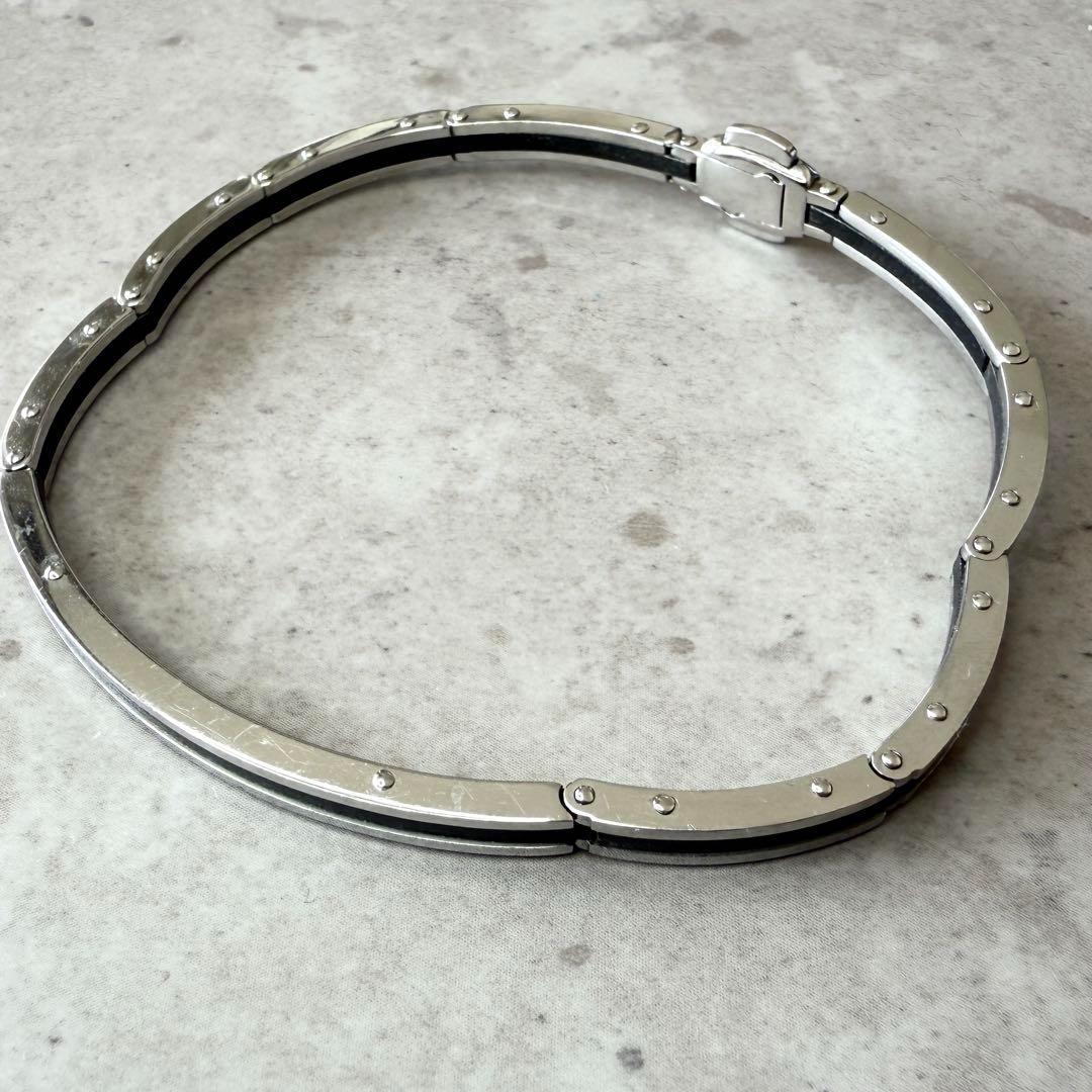 【希少】CHIMENTO キメント ウオモ ブレスレット シルバー ブラック