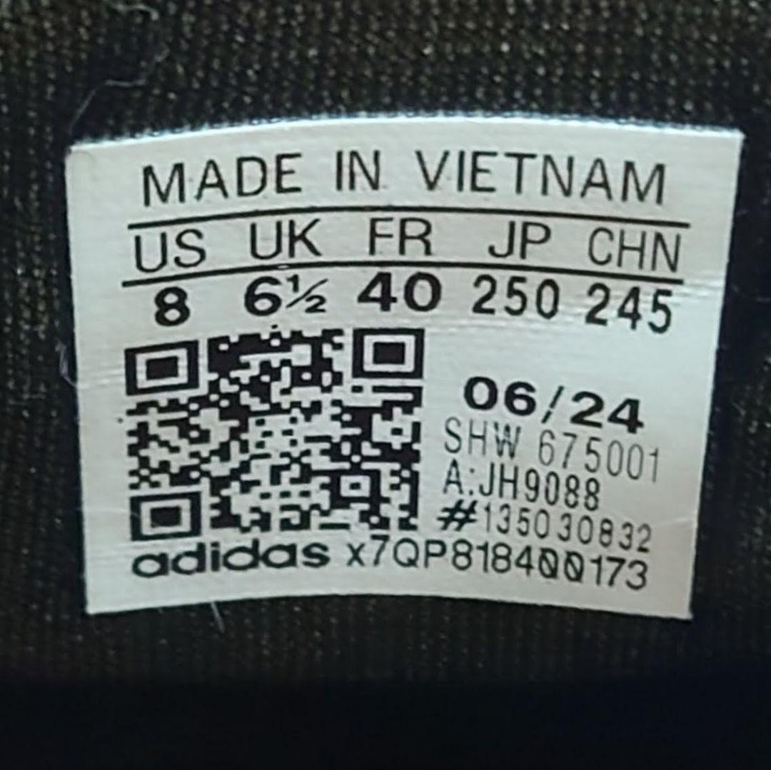 美品 アディダス バミューダ レザー クラシック スニーカー ローカット イエナ