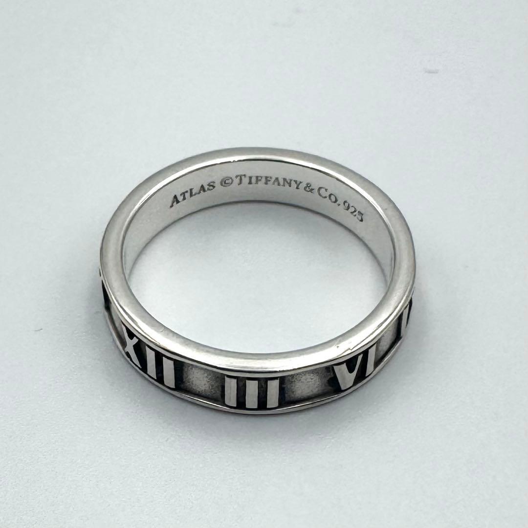 【TIFFANY&Co】鏡面仕上げ　11号　オールドアトラス　リング　シルバー