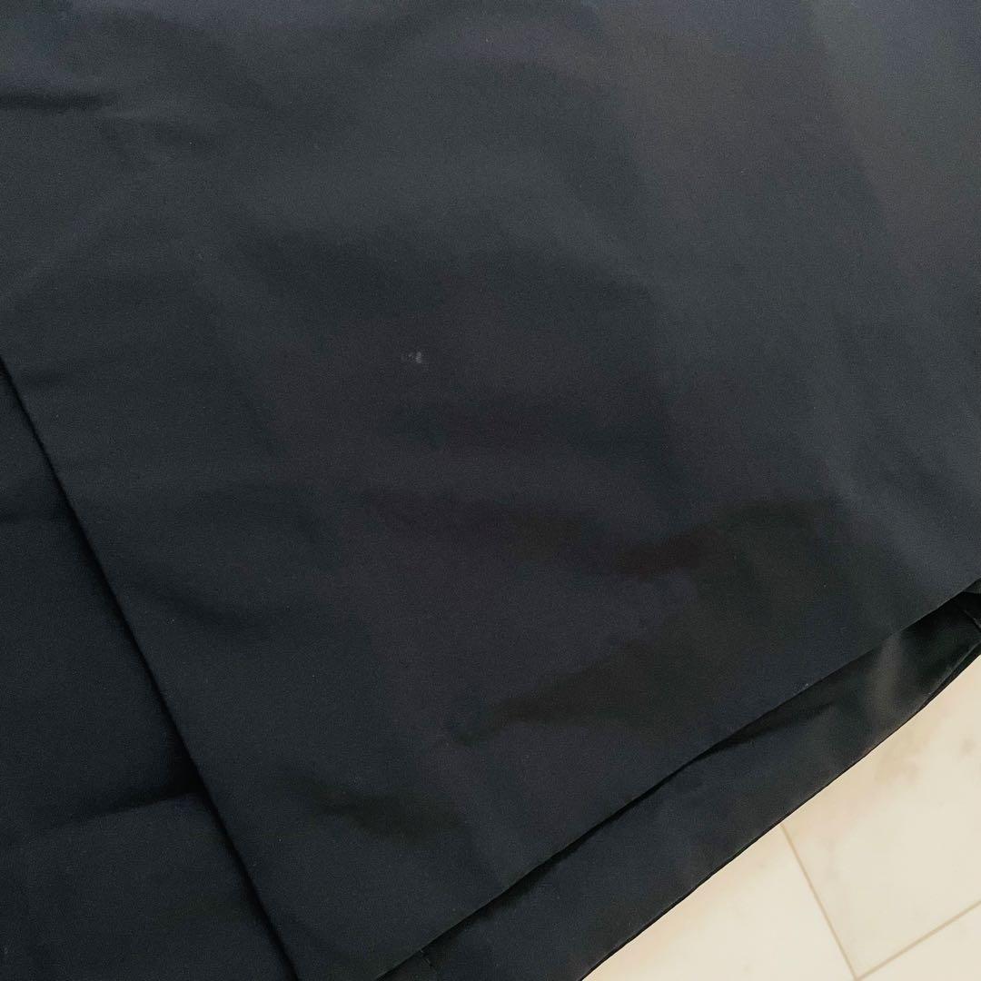 極美品✨24AW✨プルミエアロンディスモン タフタコート ブラック 定価10万