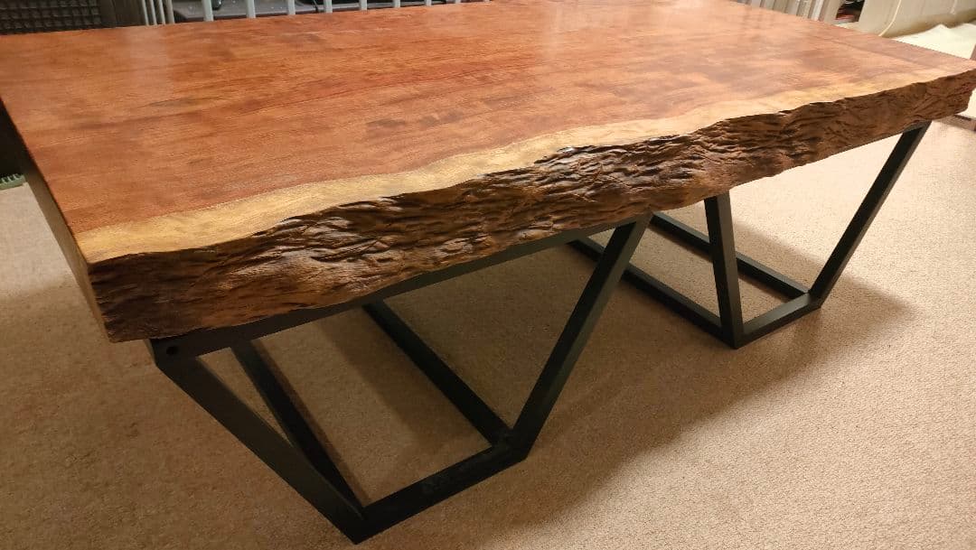 断捨離太郎★ブビンガ一枚板