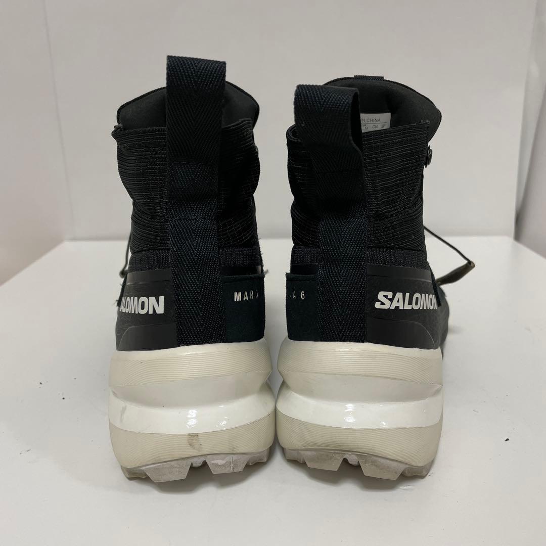 SALOMON MM6 クロスハイ スニーカー 23.5 ブラック 中古