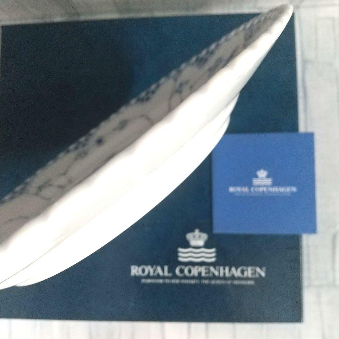 レトロ 新品 ロイヤル コペンハーゲン ブルーフルーテッド