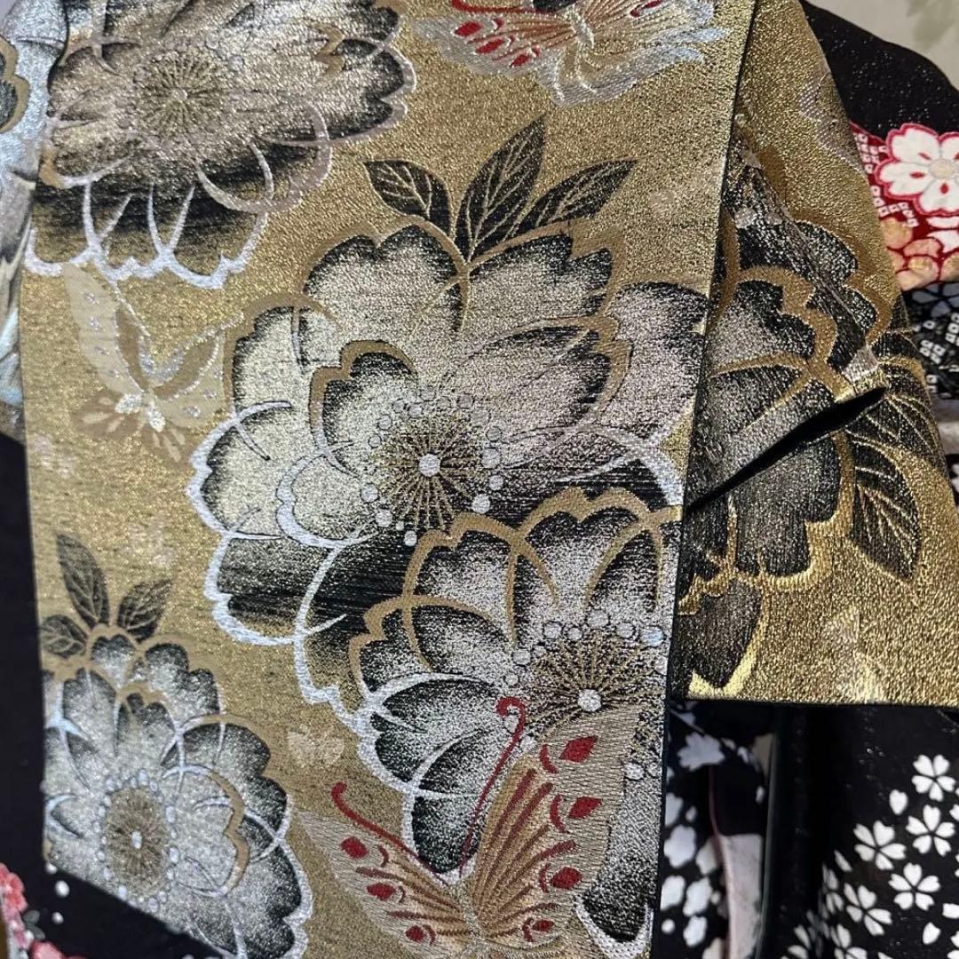 【京都キモノ友禅】金駒刺繍×部分絞り銀通し煌めく王道古典振袖フルセット　成人式