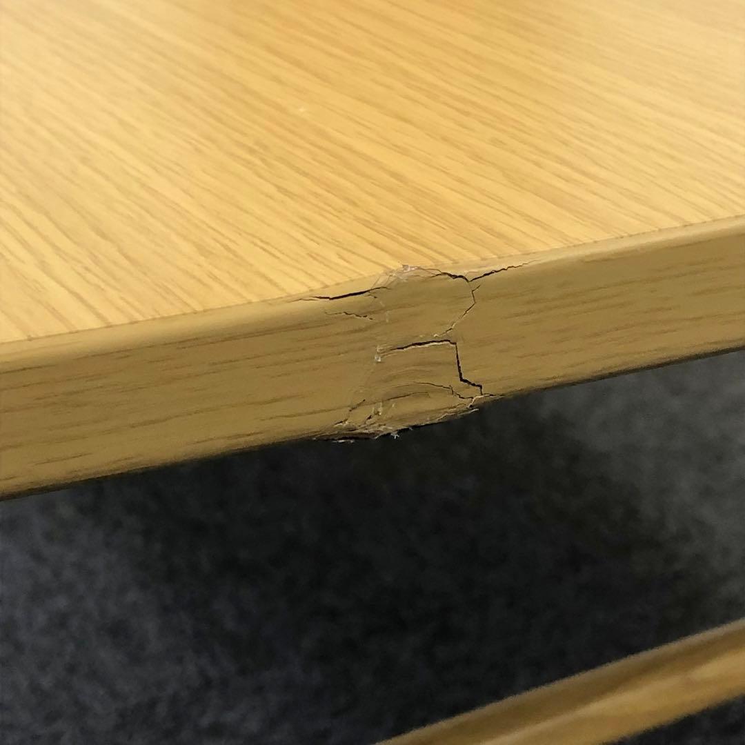 訳あり 折りたたみテーブル 座卓 120×80cm 木製 ナチュラル