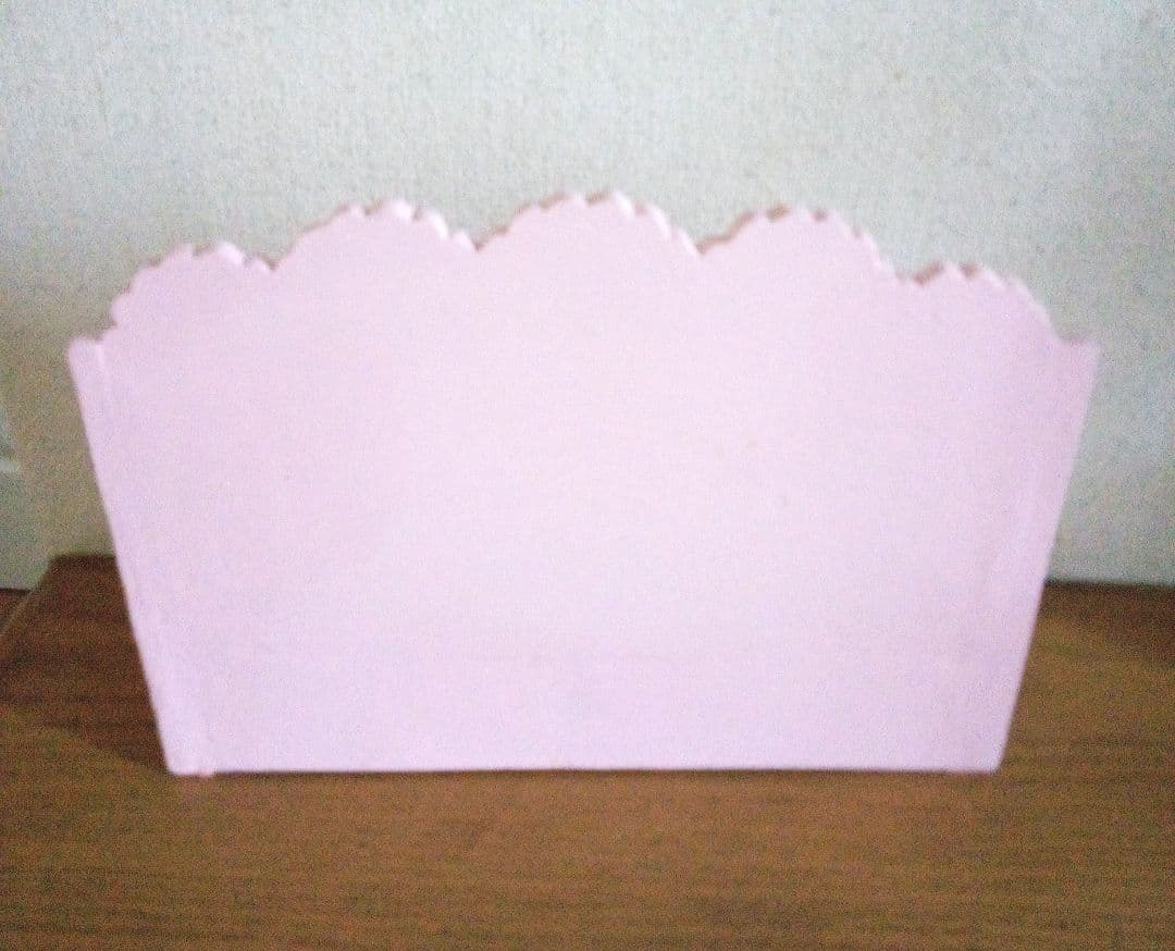 ろい　アンティーク調リボン付きレターラック