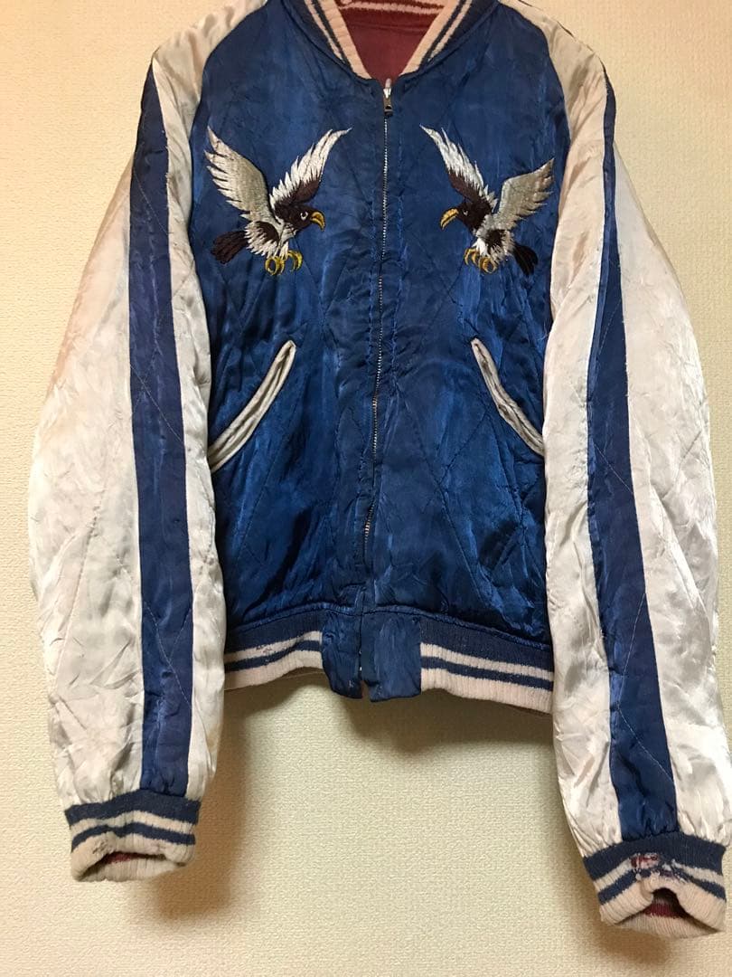 50s スーベニアジャケット ベトジャン スカシャツ スカジャン 状態良