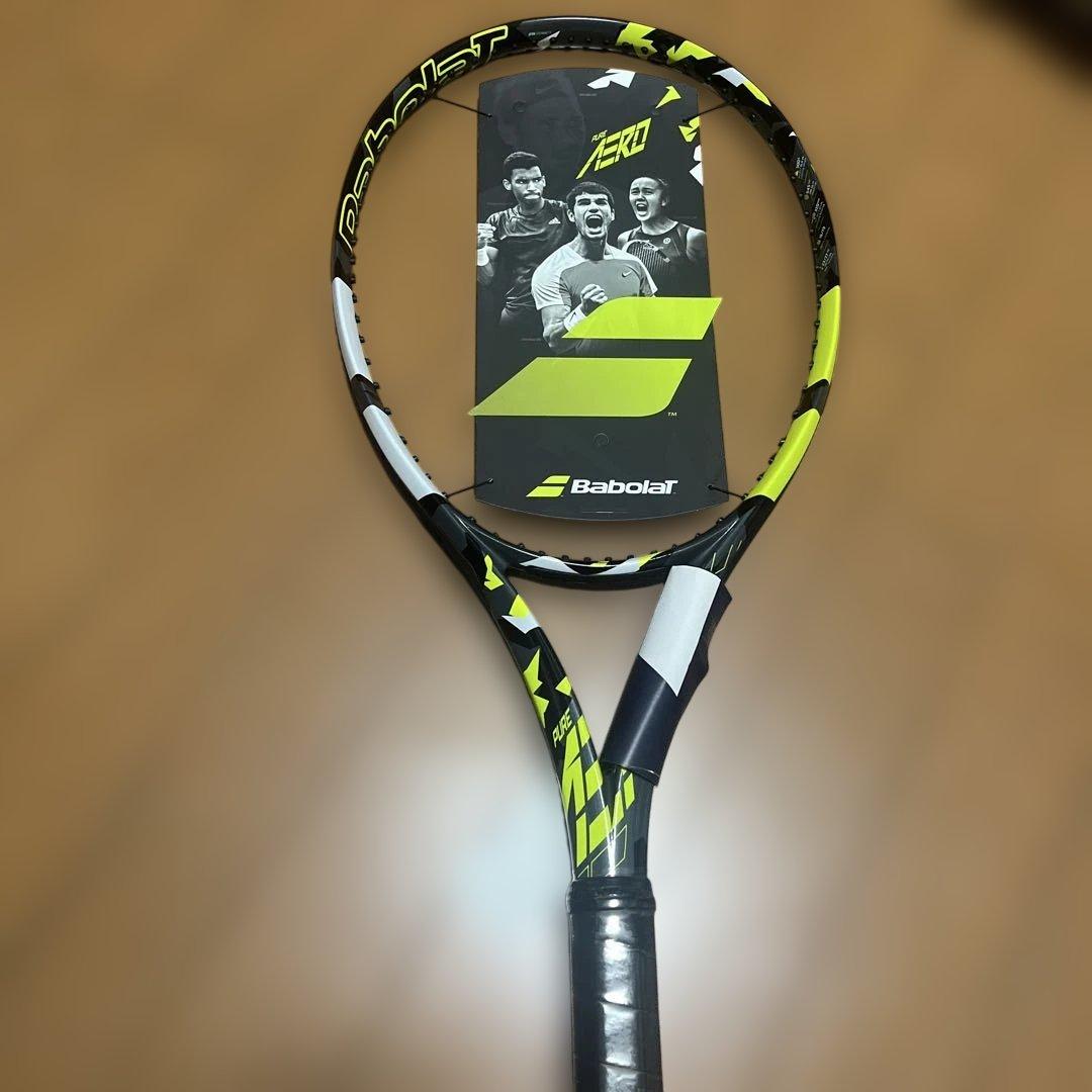 新品未使用Babolat Pure Aero テニスラケット バボラピュアアエロ