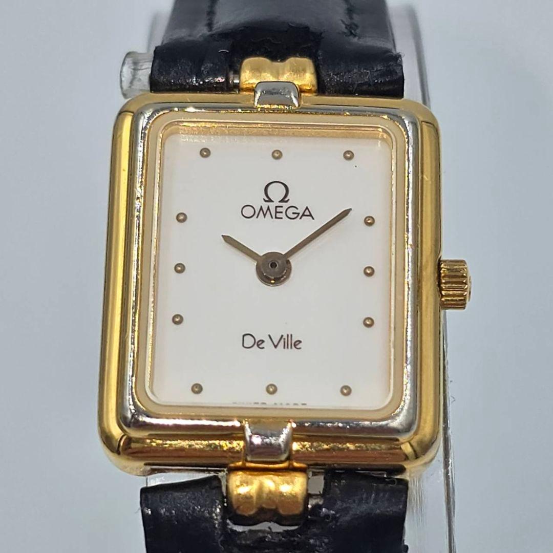 OMEGA Devile 不動 白文字盤 不動品 アンティーク ヴィンテージ