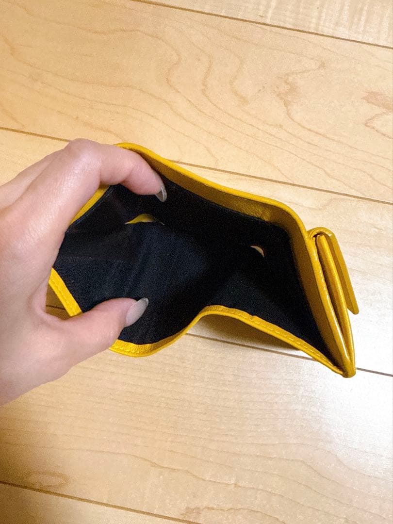 バレンシアガ ペーパーミニウォレット 三つ折り財布 ミニ財布 超美品