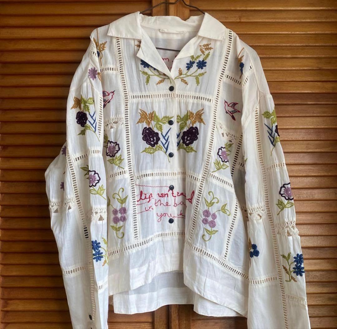 トップス TODAYFUL Embroidery Patchwork Shirts