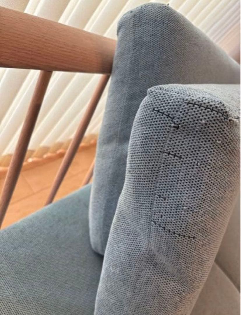 飛騨の家具　日進木工×TWO-ONE STYLE　3人掛けソファ『ブランカ』