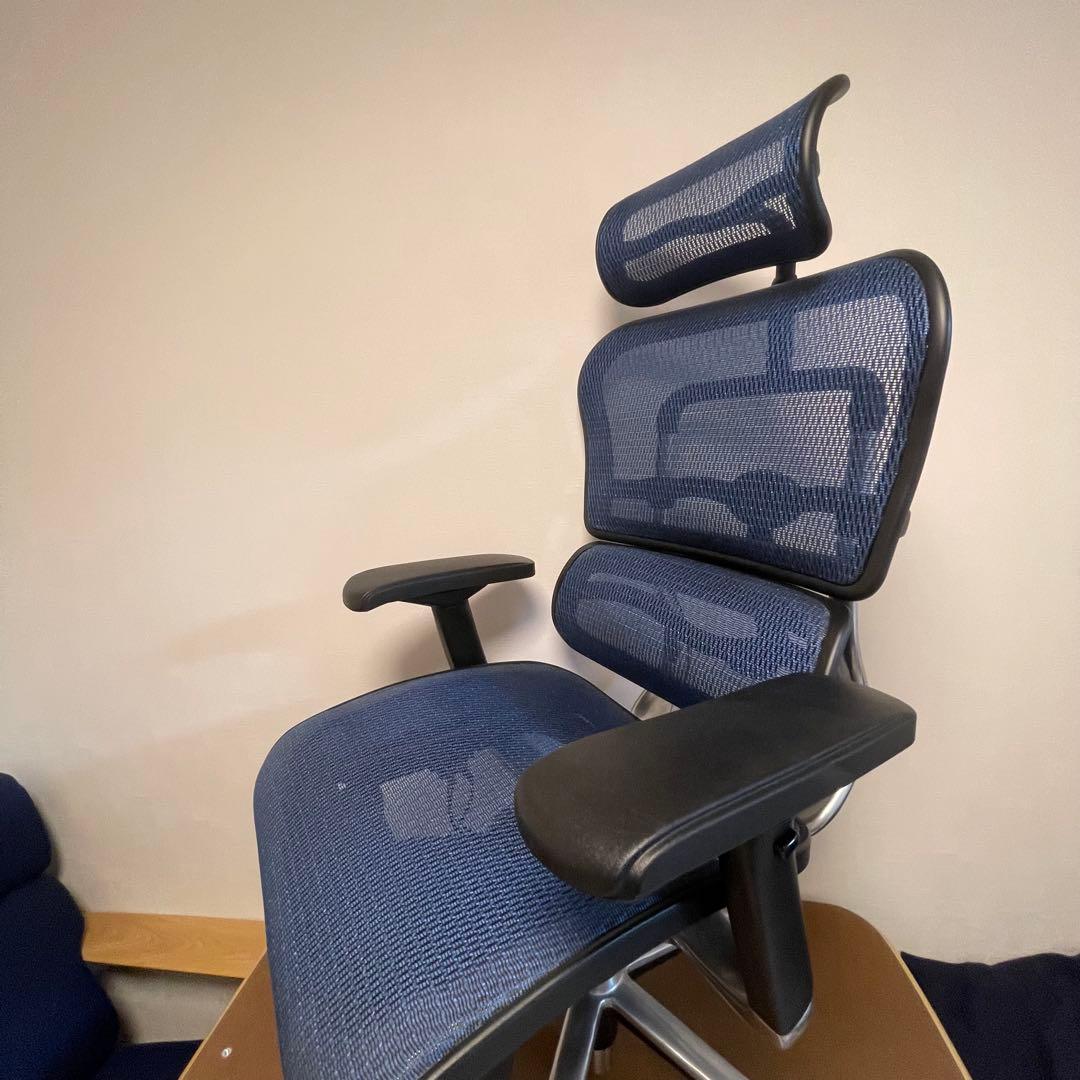 エルゴヒューマン　ベーシック　ネイビー　デスクチェア