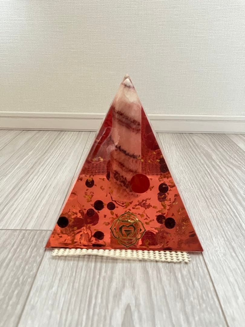 オルゴナイト ピラミッド型 天然石 パワーストーン 浄化 インテリア