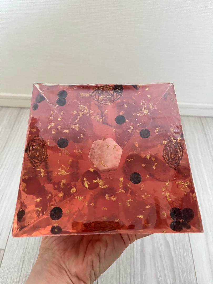 オルゴナイト ピラミッド型 天然石 パワーストーン 浄化 インテリア