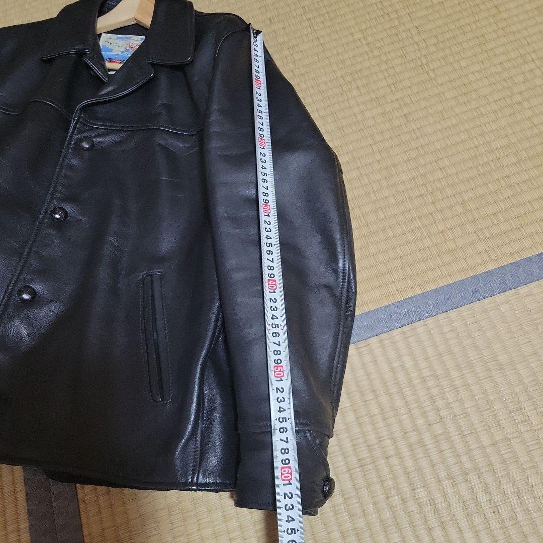 AeroLeathers　エアロレザー　カーコート　ライダース　レザージャケット
