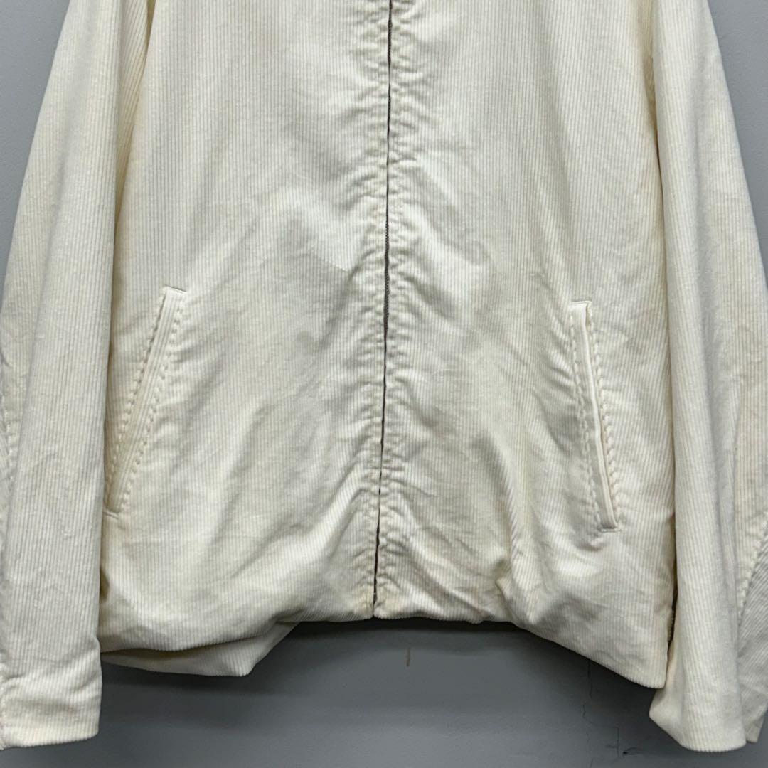 17AW AURALEE DOUBLE FACE ZIP BLOUSON 3 白