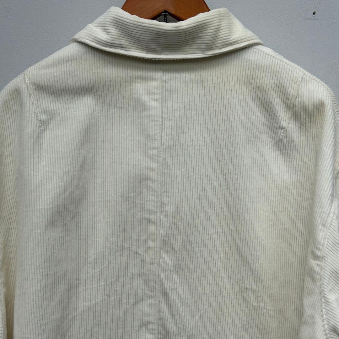 17AW AURALEE DOUBLE FACE ZIP BLOUSON 3 白