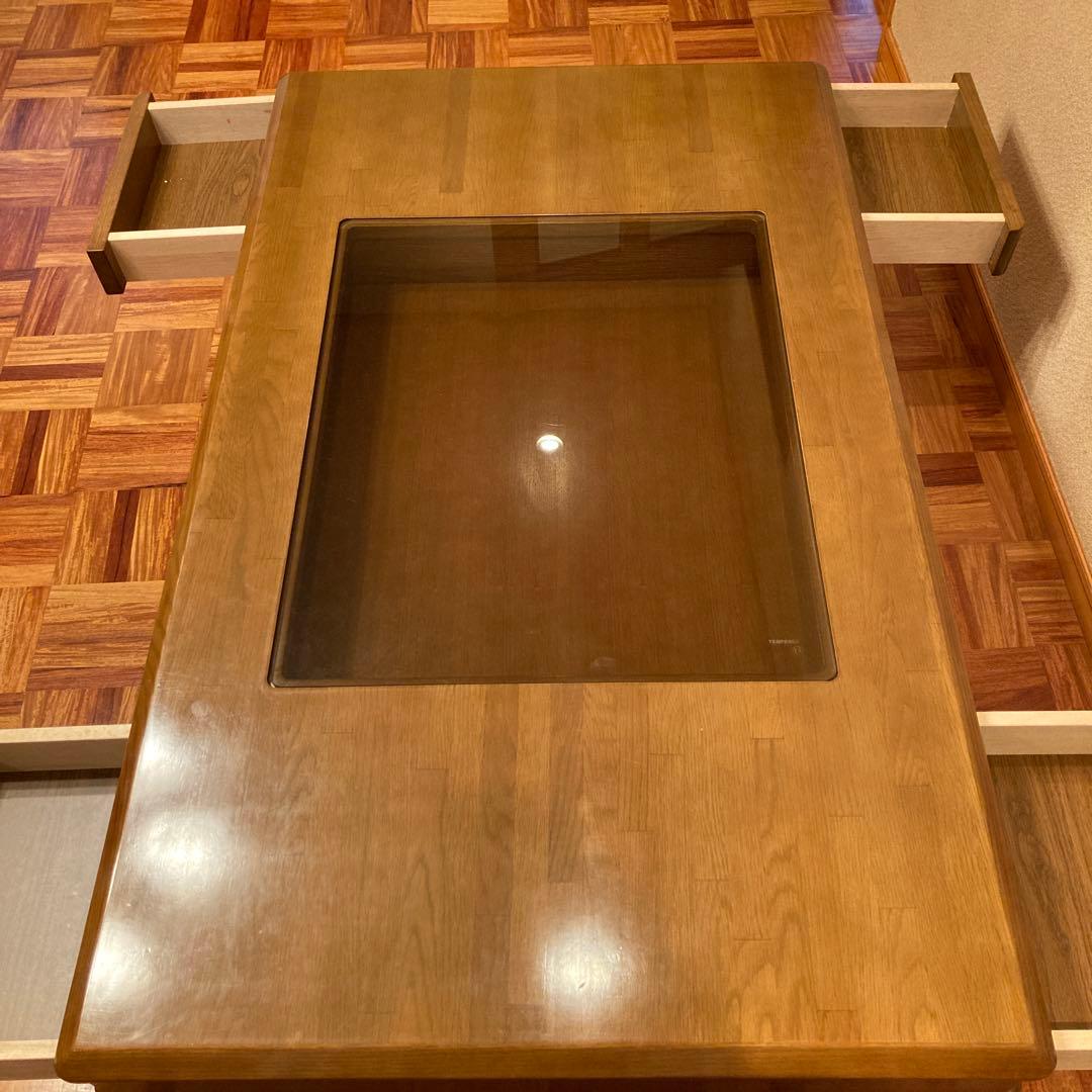 お値下げ　センターテーブル　引き出し付