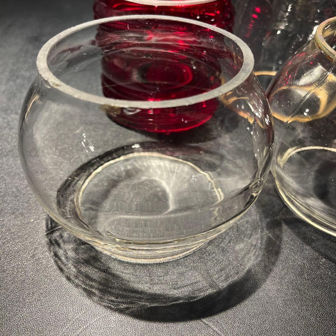 レイルロードランタン用ガラス6個