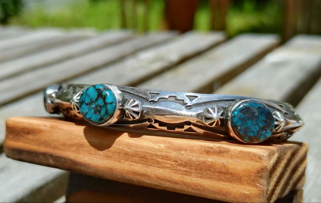 にゃり様確認用ページ❗️インディアンジュエリー、 ターコイズバングル