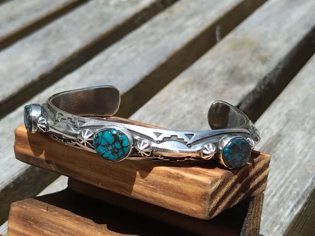 にゃり様確認用ページ❗️インディアンジュエリー、 ターコイズバングル