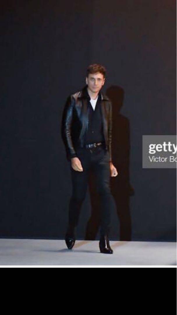 CELINE セリーヌ エディスリマン着 キムタク着 20ss レザージャケット