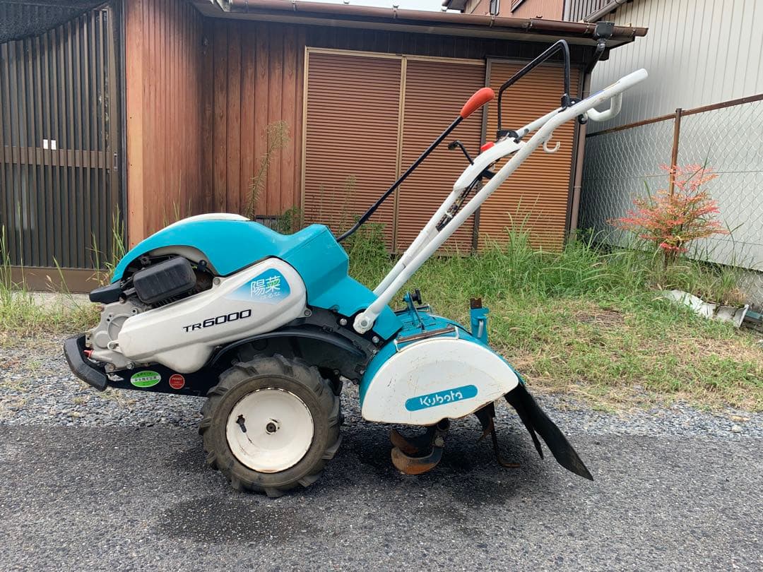 耕運機、管理機、クボタＴＲ6000、陽菜　引き取り限定