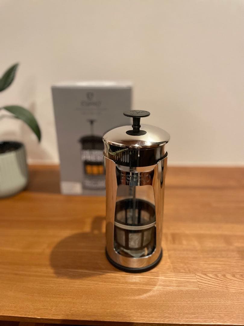 コーヒー　エスプロ　水筒　プレス