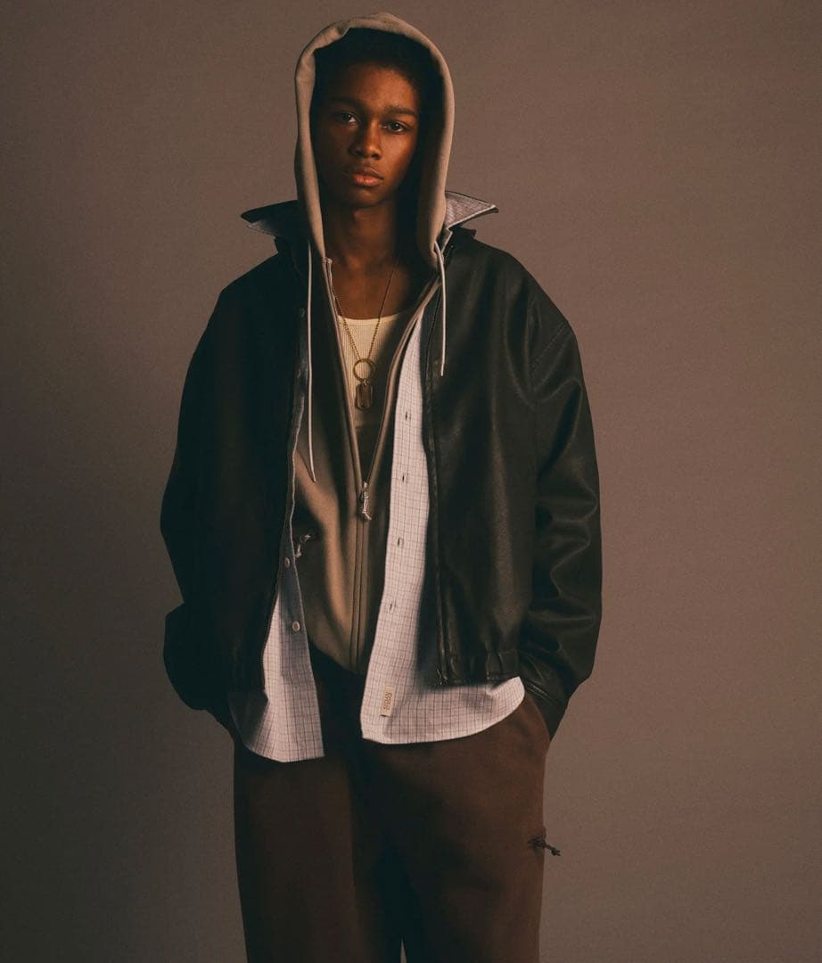 SEDAN ALL-PURPOSE フェイクレザージャケット